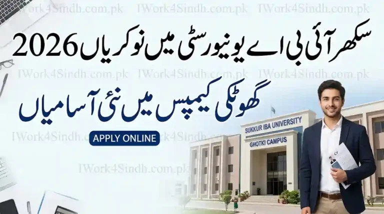 Sukkur IBA University Jobs 2026 – Apply Online for Ghotki Campus