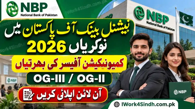 National Bank of Pakistan Jobs 2026 Apply Online for Communication Officer (OG-III OG-II)