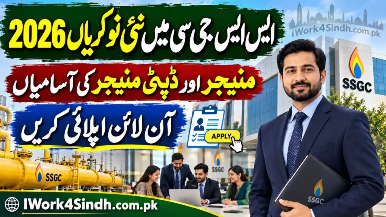 SSGC Jobs 2026 Apply Online for Manager and Deputy Manager Positions